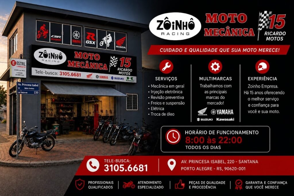 ZOINHO (MOTO MECANICA) E (LAVAGEM AUTOMOTIVA)