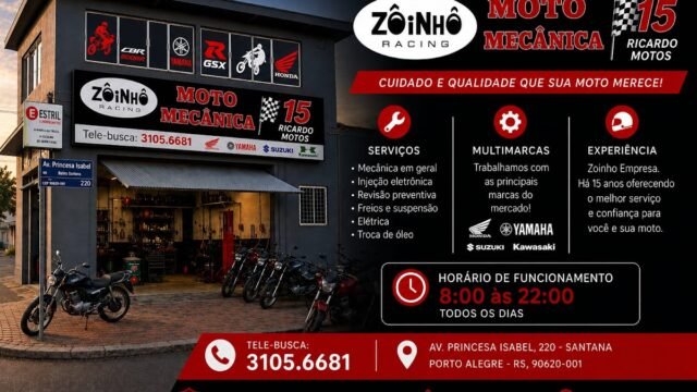 ZOINHO (MOTO MECANICA) E (LAVAGEM AUTOMOTIVA)