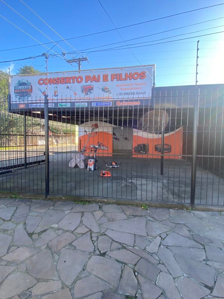 Conserto pai e filhos canoas